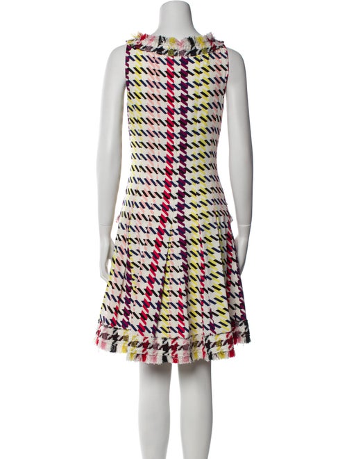 Oscar de la Renta Silk Mini Dress