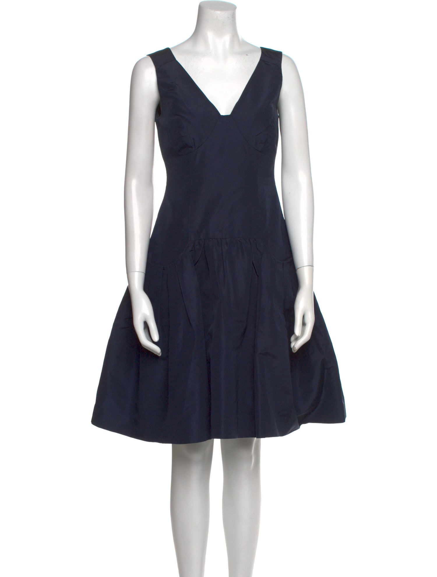 Oscar de la Renta Silk Mini Dress