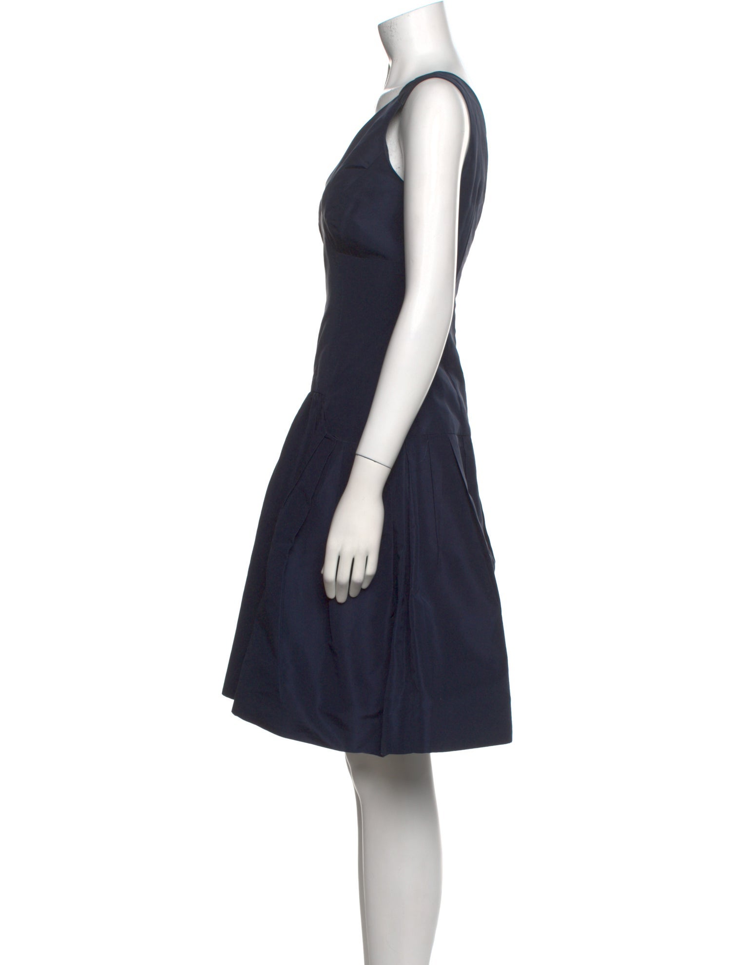 Oscar de la Renta Silk Mini Dress