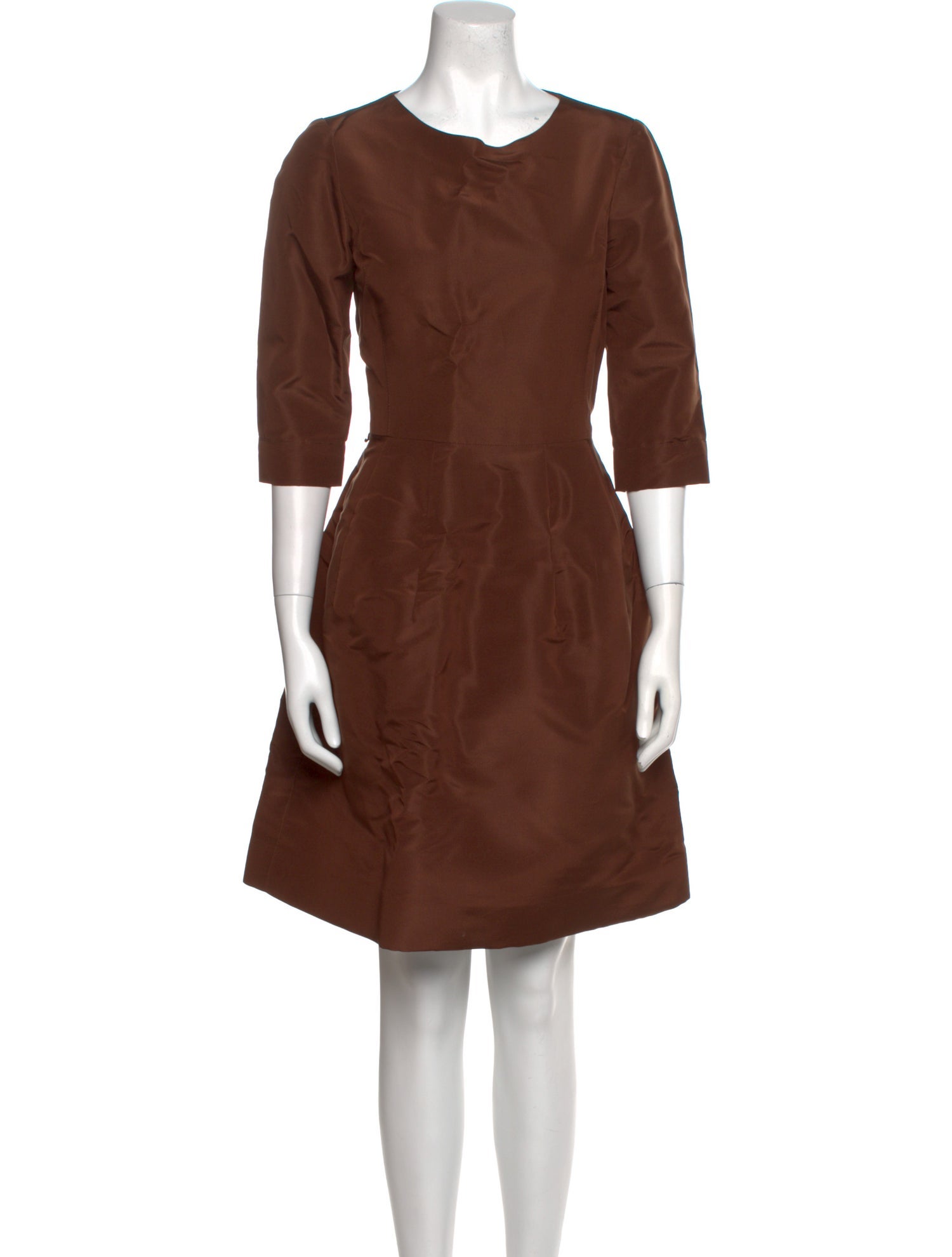 Oscar de la Renta Silk Mini Dress