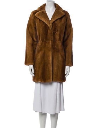 Oscar de la Renta Mink Fur Coat