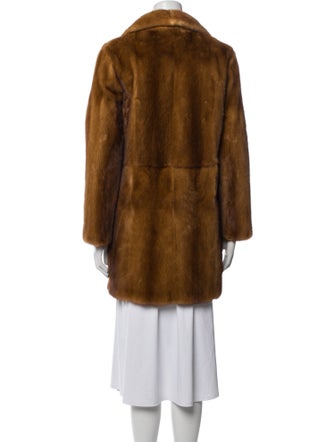 Oscar de la Renta Mink Fur Coat