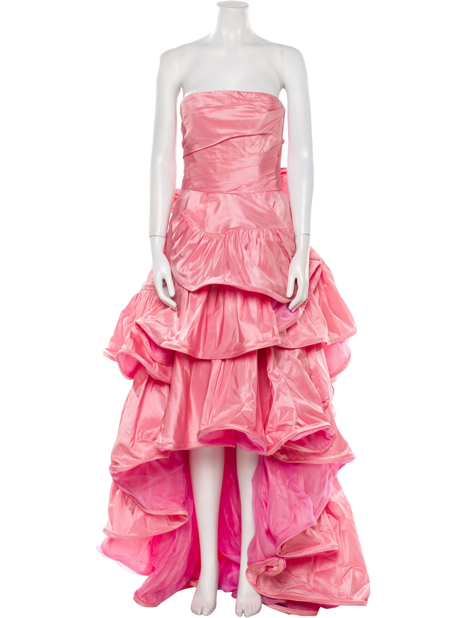 Oscar de la Renta Silk Long Dress