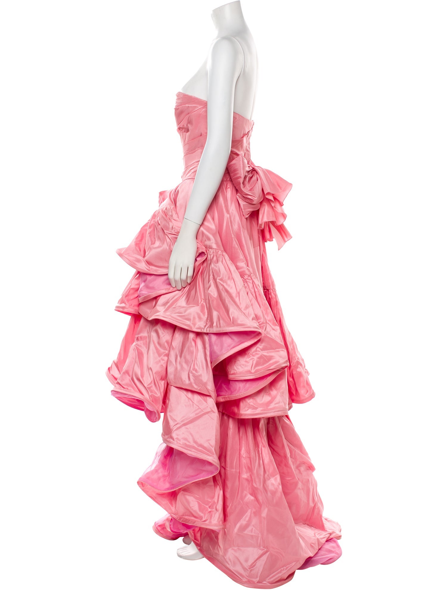 Oscar de la Renta Silk Long Dress