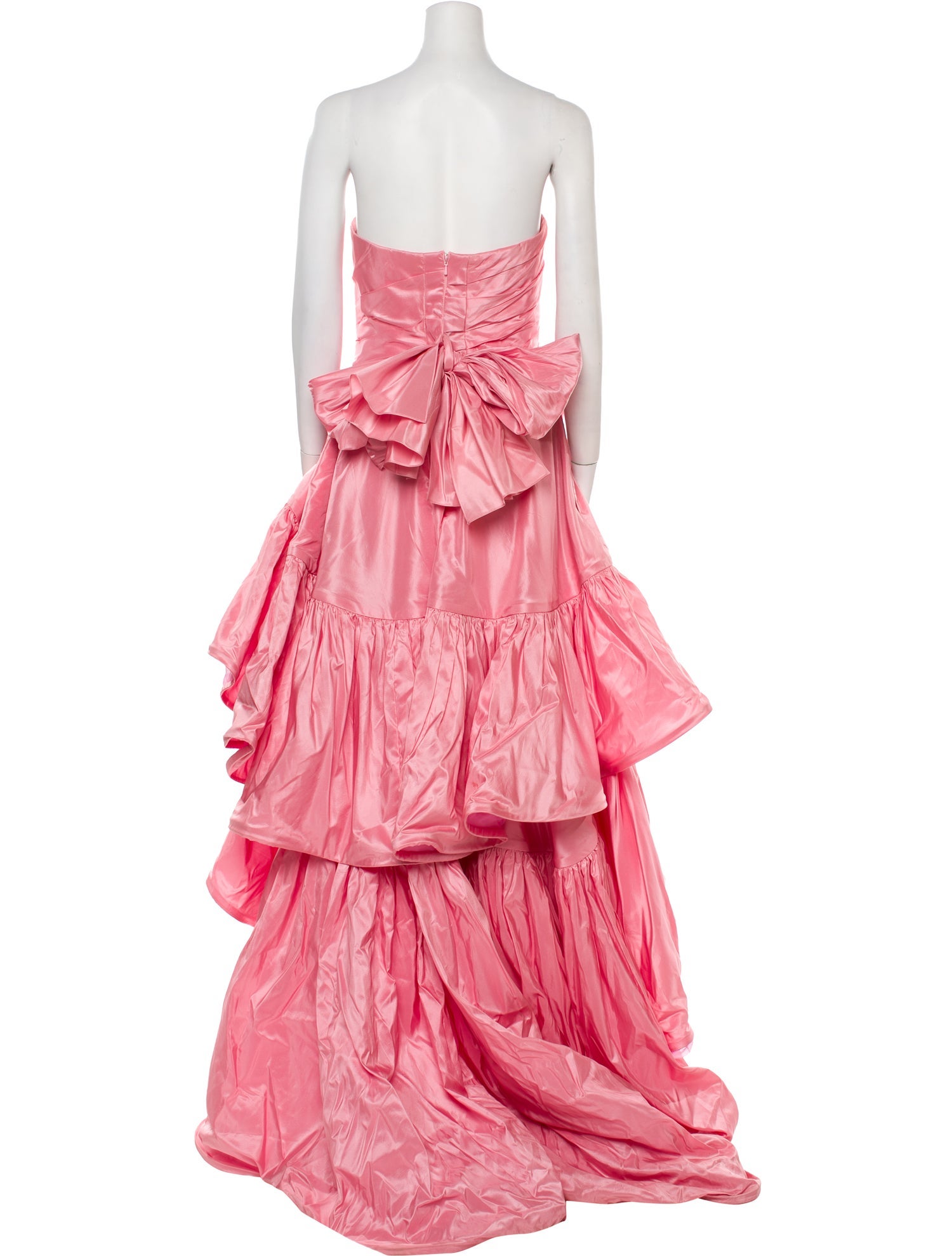 Oscar de la Renta Silk Long Dress
