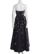 Oscar de la Renta Silk Long Dress