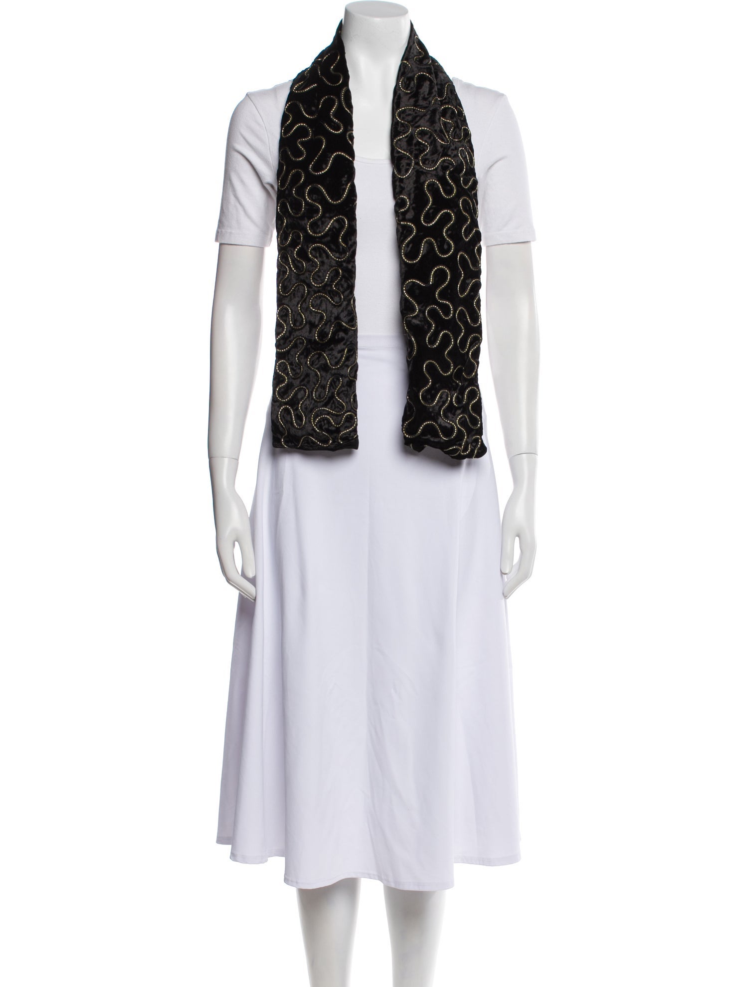 Oscar de la Renta Printed Scarf