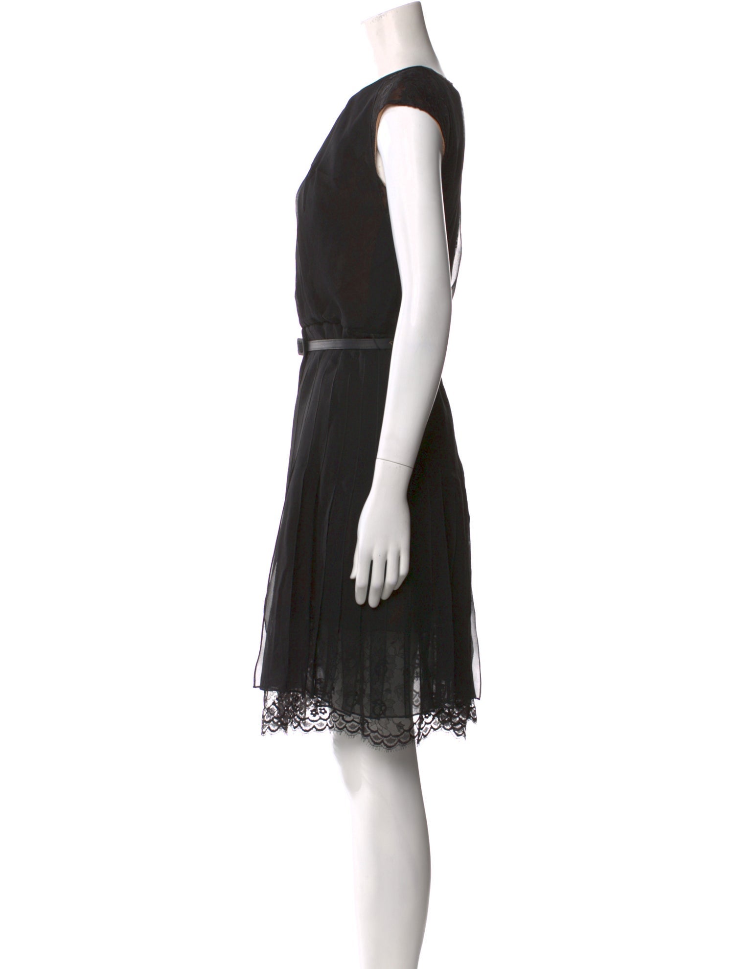 Oscar de la Renta Silk Knee-Length Dress