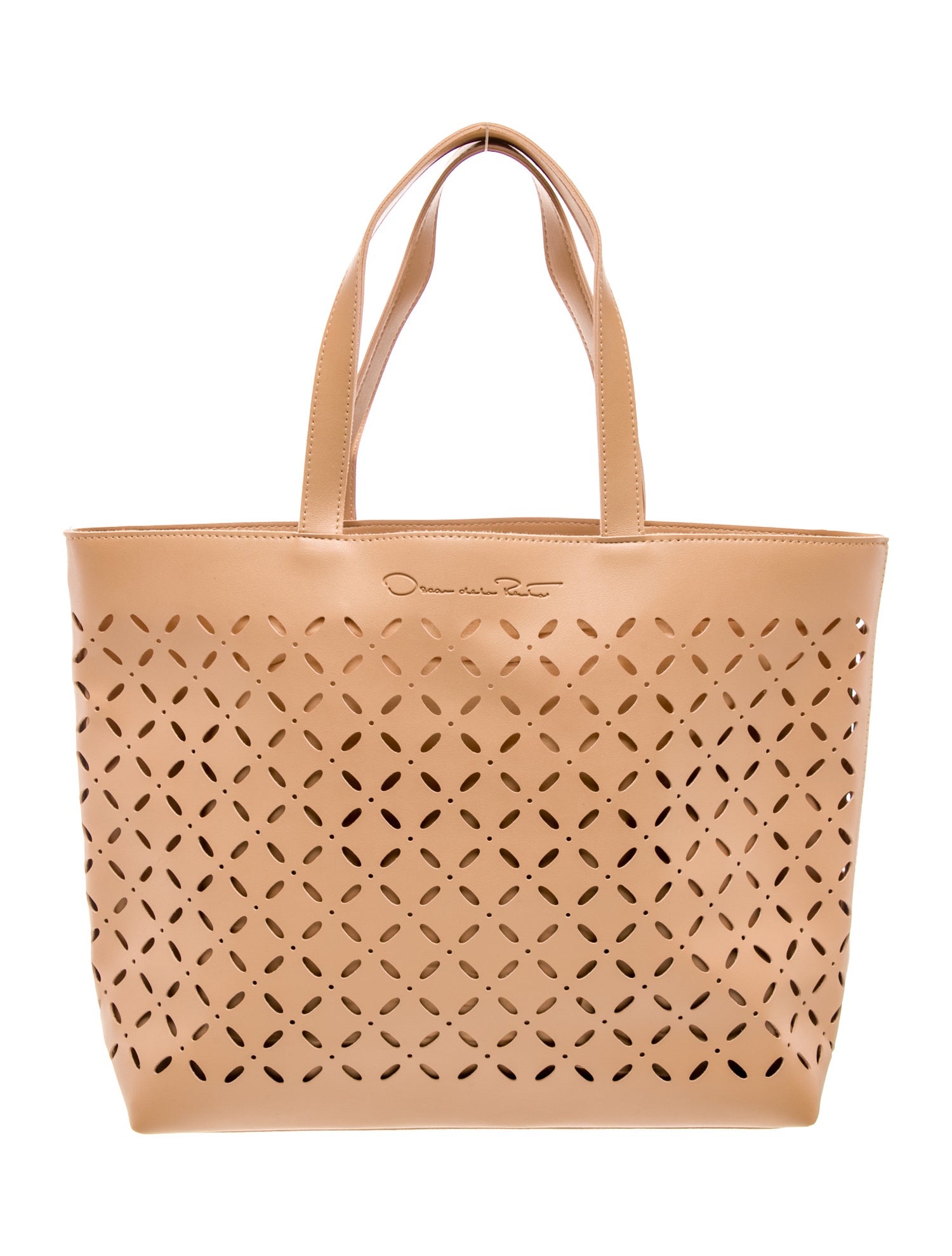 Oscar de la Renta Leather Tote