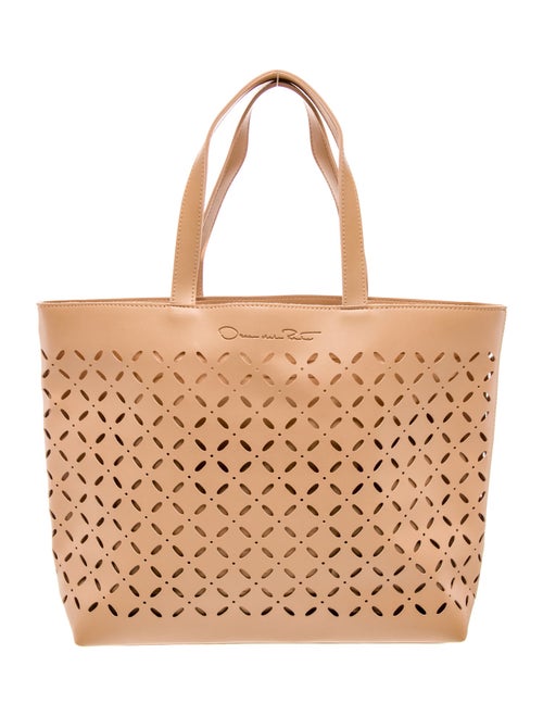 Oscar de la Renta Leather Tote