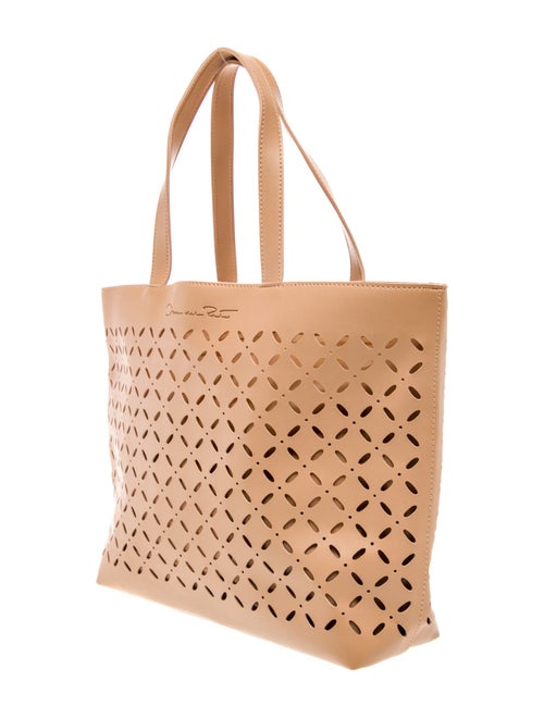 Oscar de la Renta Leather Tote