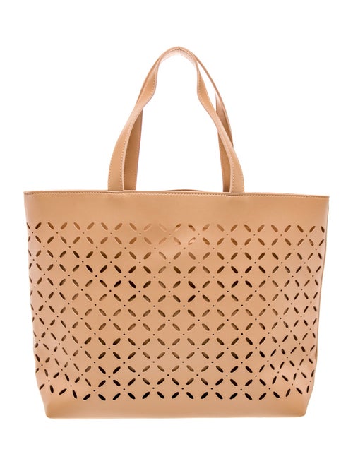 Oscar de la Renta Leather Tote