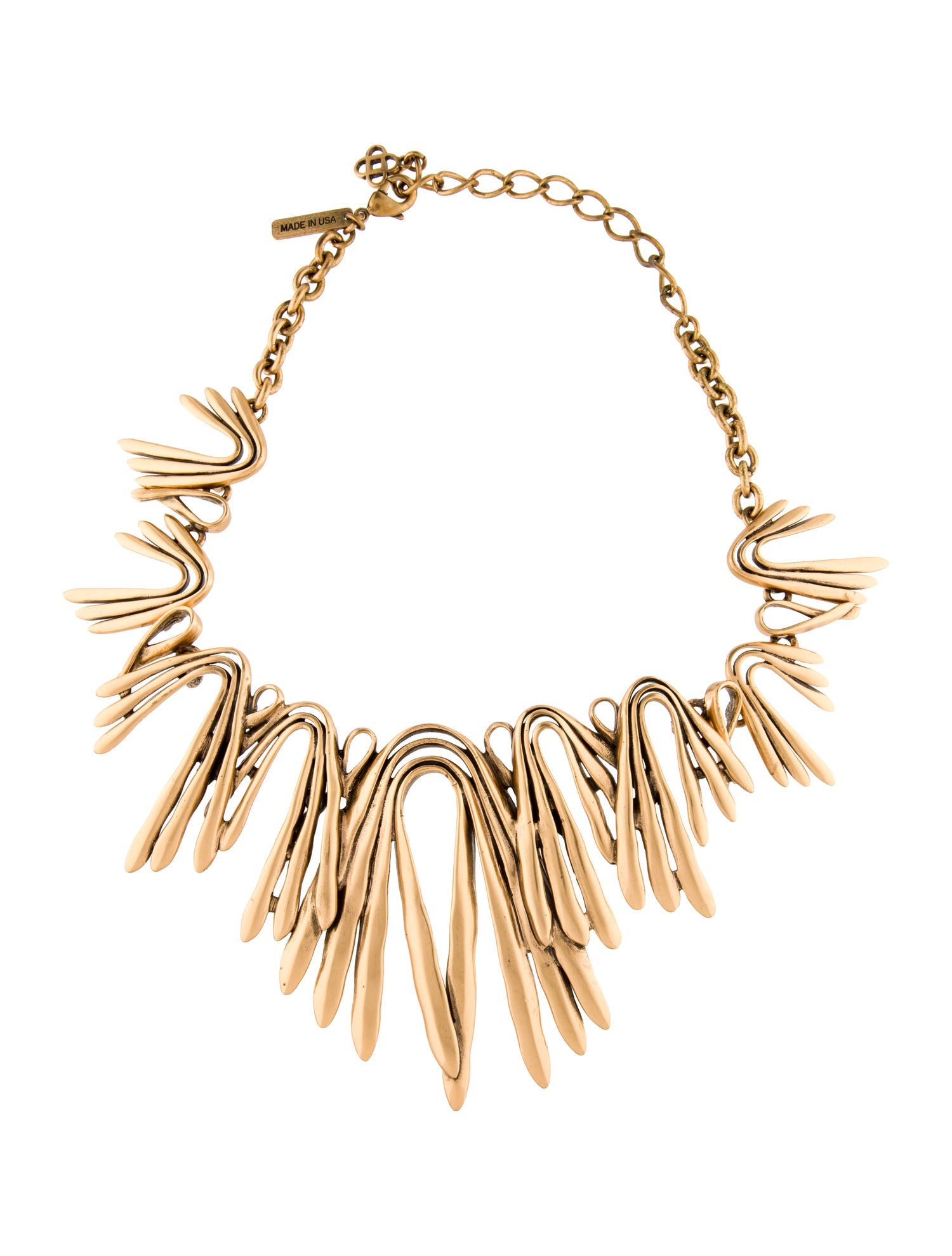 Oscar de la Renta Russian Curve Collar Necklace
