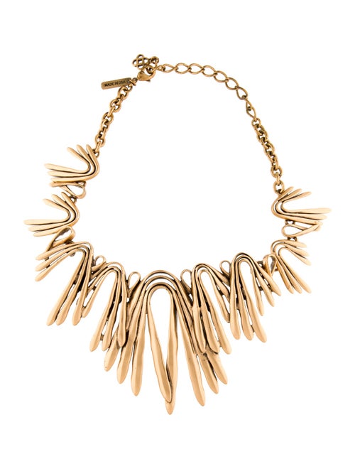 Oscar de la Renta Russian Curve Collar Necklace