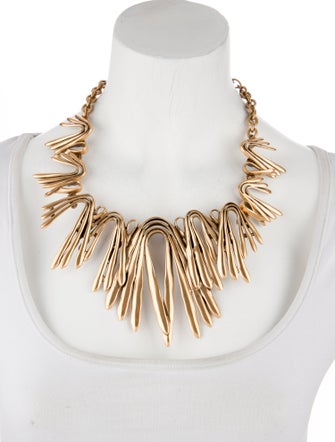 Oscar de la Renta Russian Curve Collar Necklace