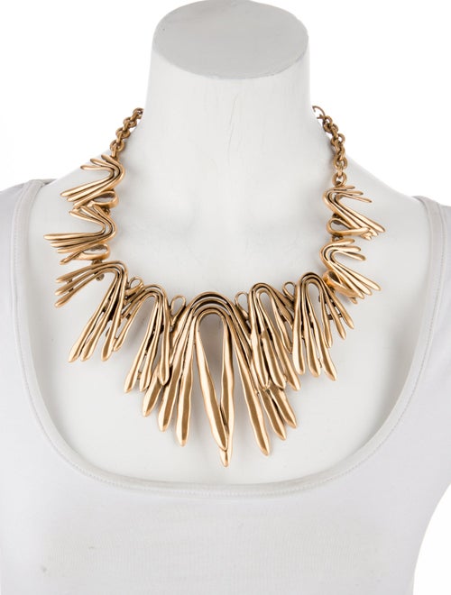 Oscar de la Renta Russian Curve Collar Necklace