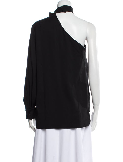 Oscar de la Renta Silk Turtleneck Blouse
