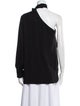 Oscar de la Renta Silk Turtleneck Blouse
