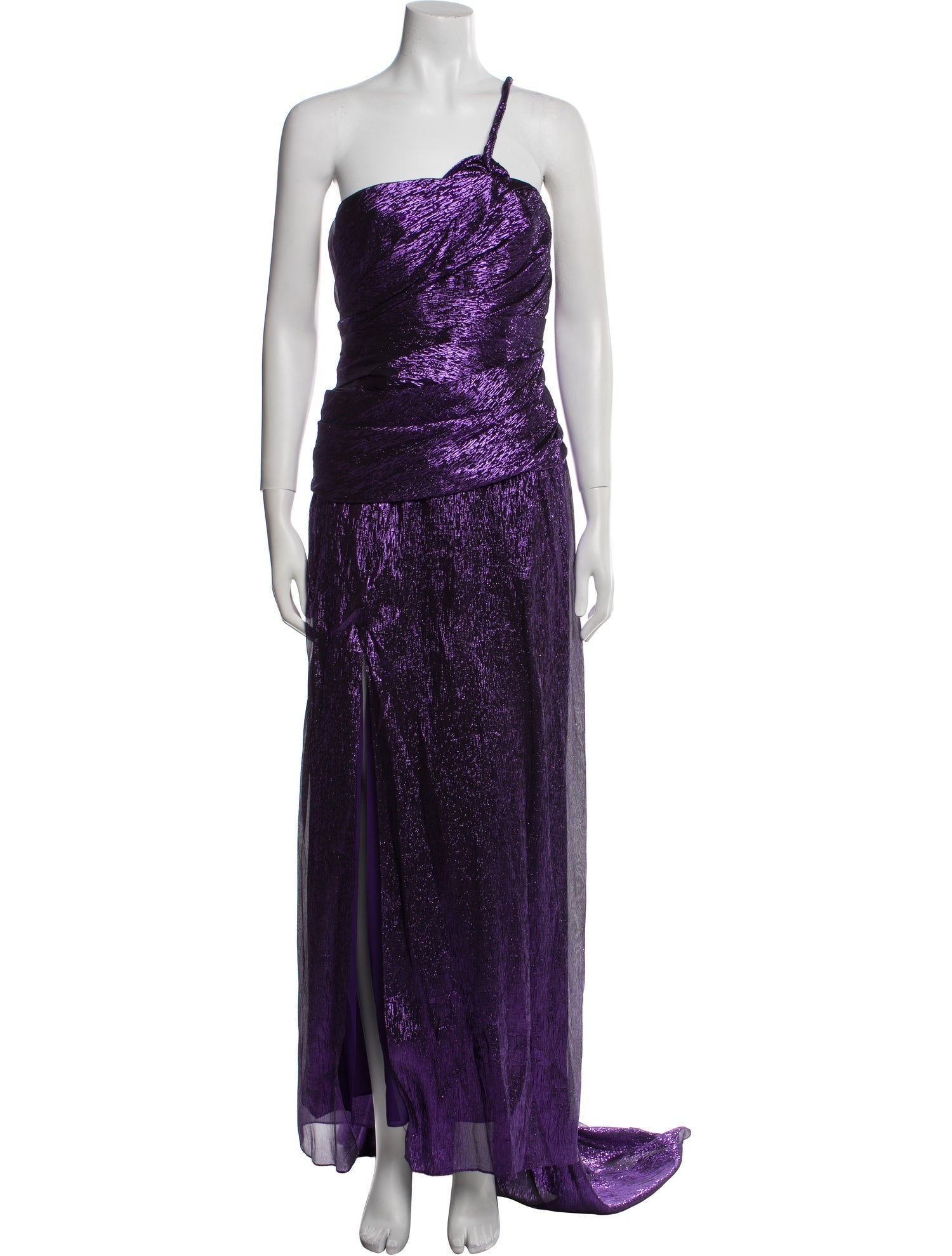 Oscar de la Renta Silk Long Dress