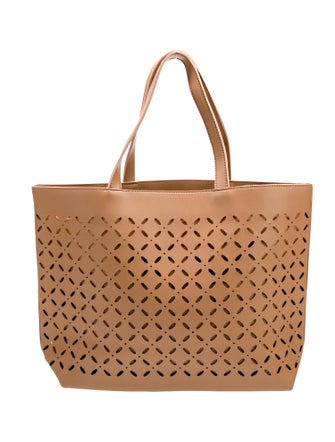 Oscar de la Renta Leather Tote