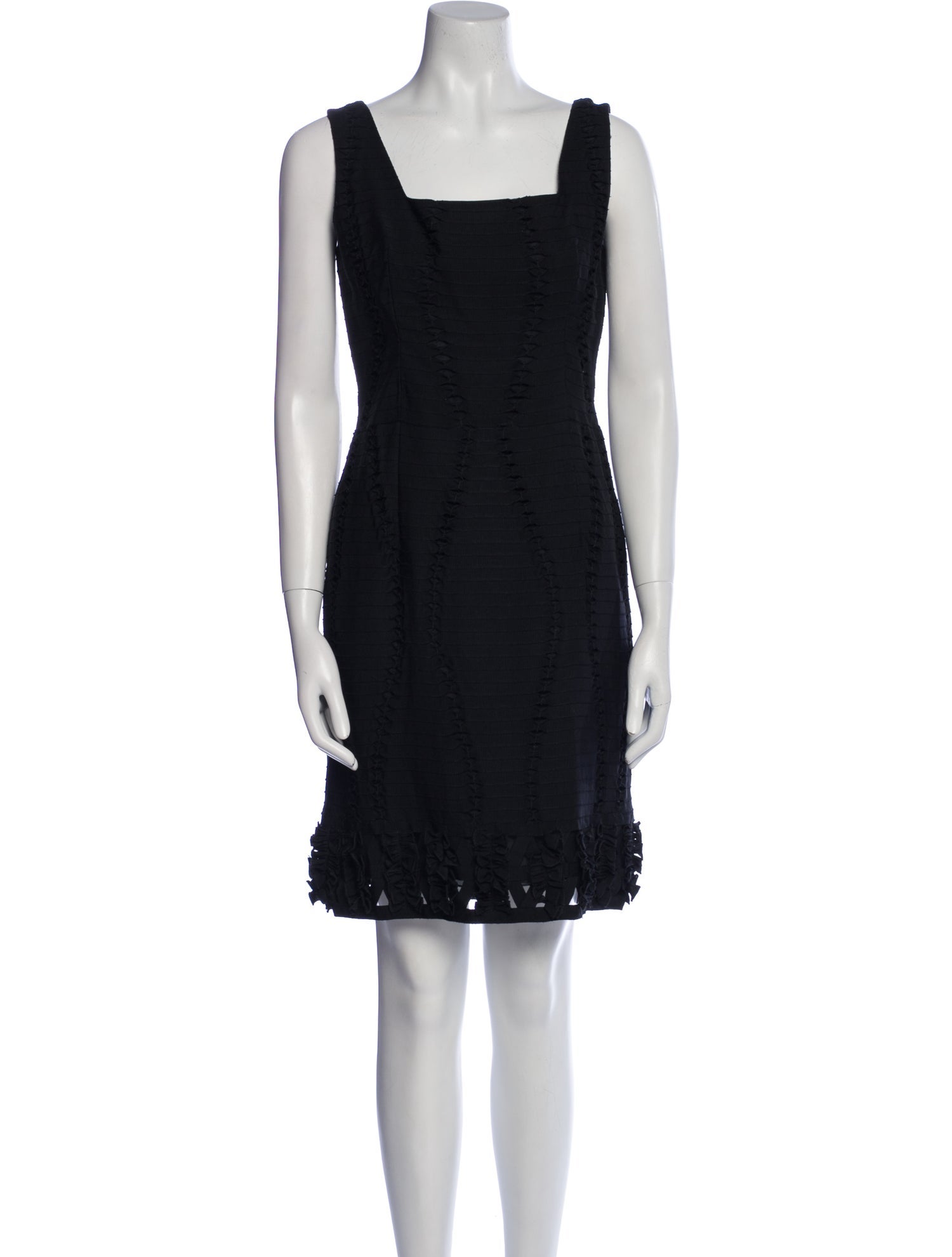 Oscar de la Renta Silk Mini Dress