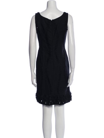 Oscar de la Renta Silk Mini Dress