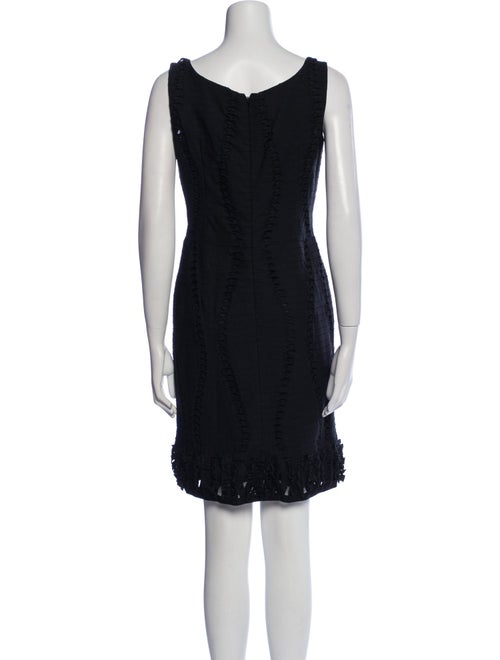 Oscar de la Renta Silk Mini Dress