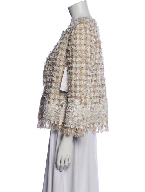 Oscar de la Renta 2012 Tweed Pattern Jacket