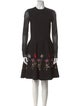 Oscar de la Renta 2018 Knee-Length Dress