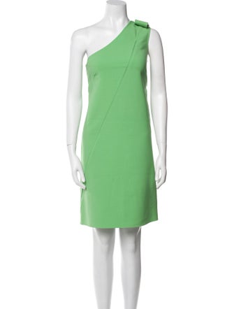 Oscar de la Renta Virgin Wool Mini Dress
