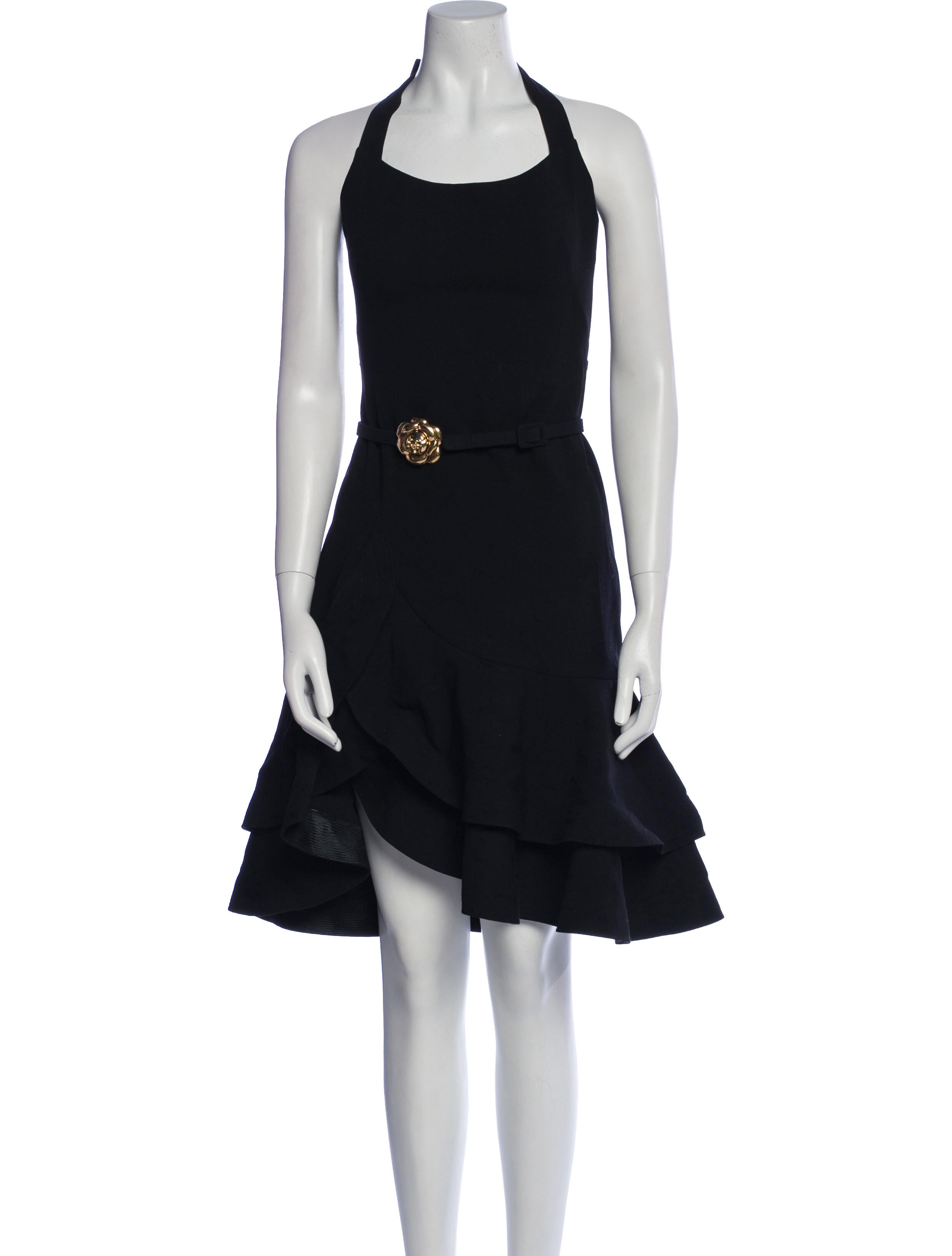 Oscar de la Renta Silk Mini Dress