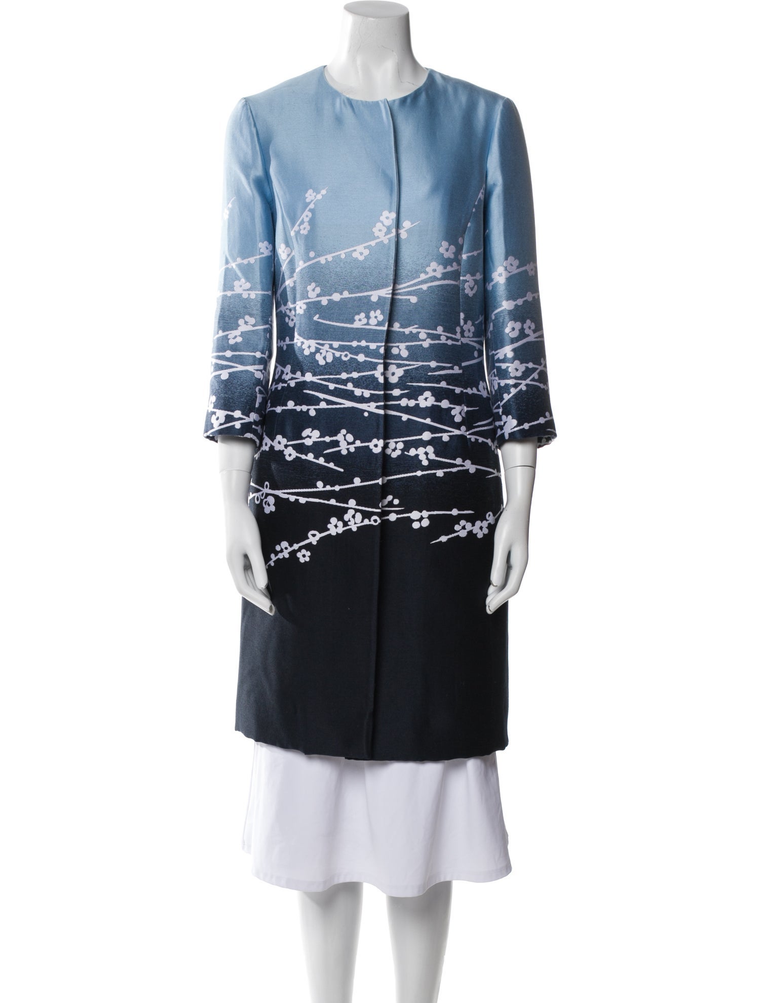 Oscar de la Renta Printed Jacket