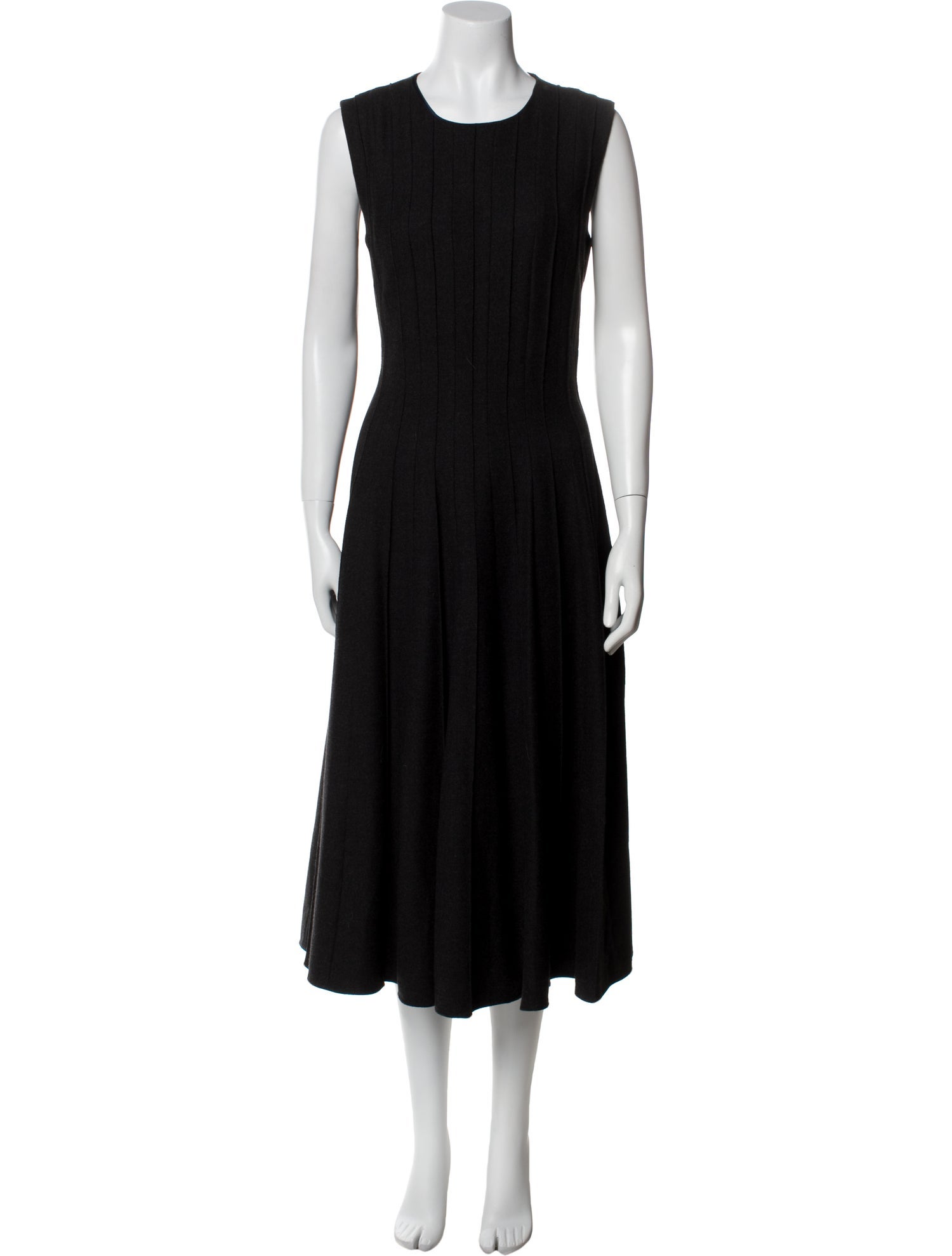 Oscar de la Renta Wool Long Dress