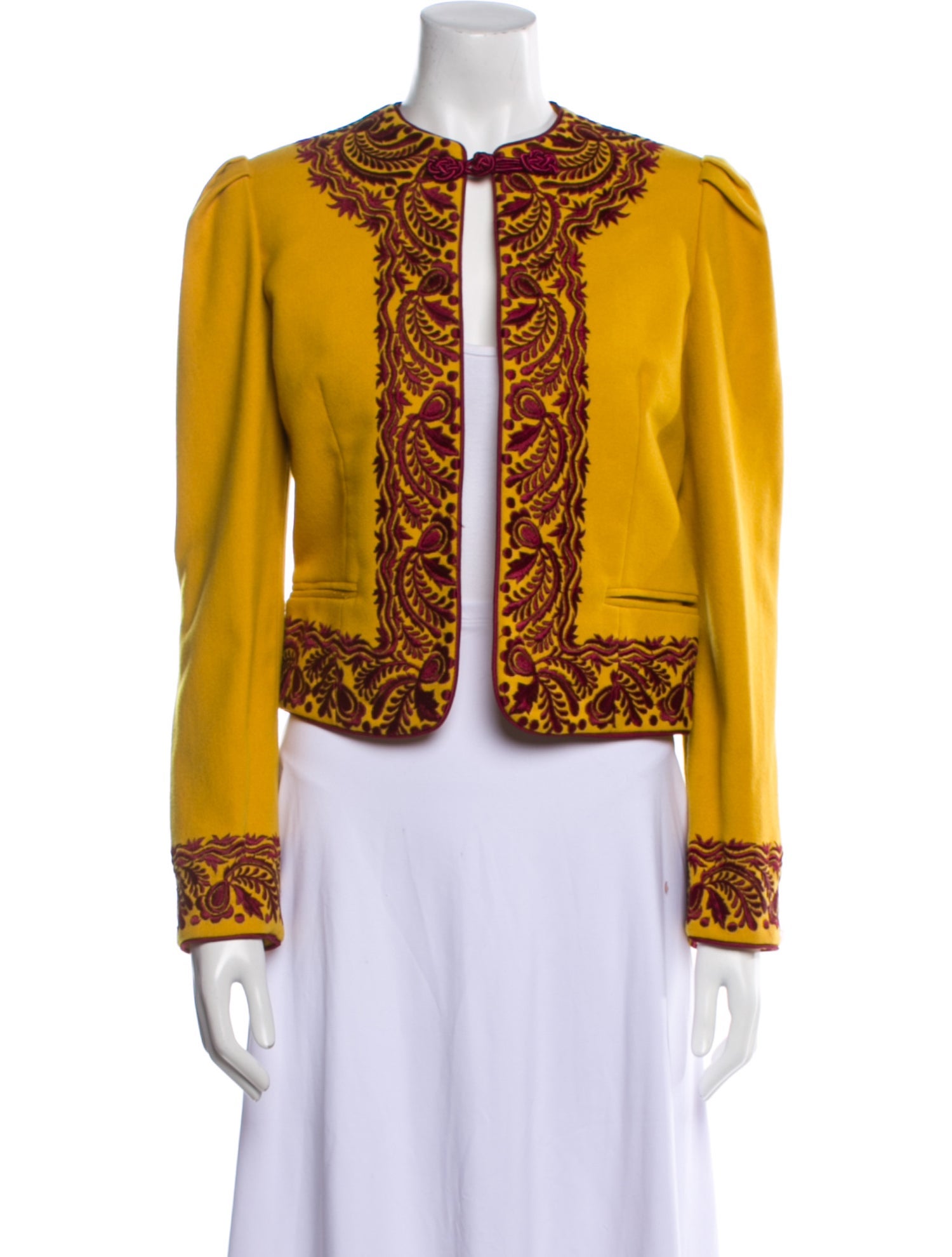 Oscar de la Renta Vintage 1990's Evening Jacket