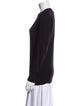 Oscar de la Renta Cashmere Crew Neck Top