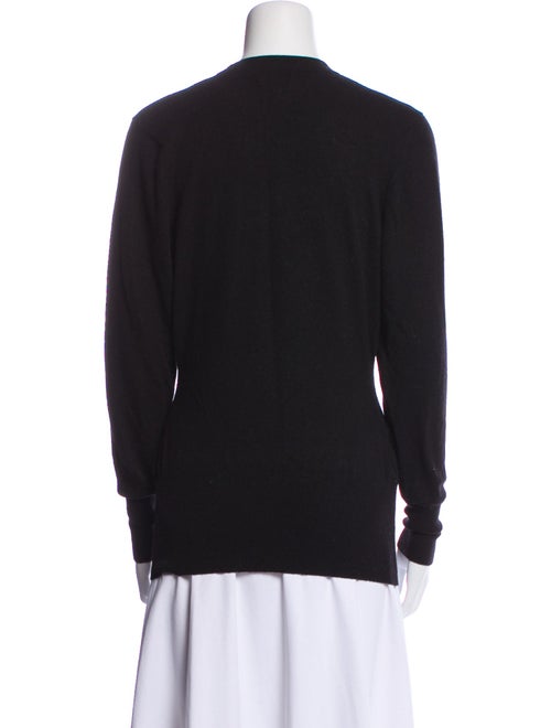 Oscar de la Renta Cashmere Crew Neck Top
