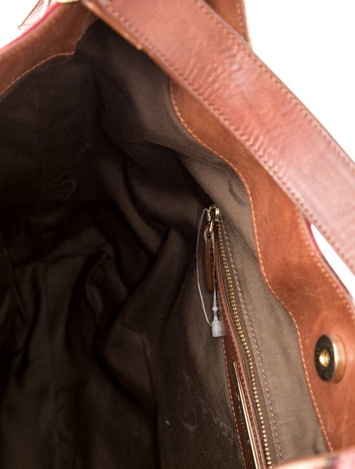 Oscar de la Renta Canvas Hobo