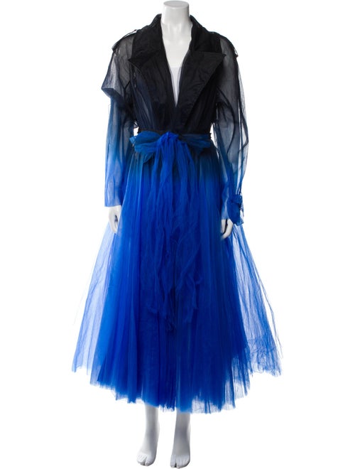 Oscar de la Renta Mesh Coat