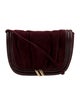 Oscar de la Renta Suede Shoulder Bag