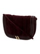 Oscar de la Renta Suede Shoulder Bag