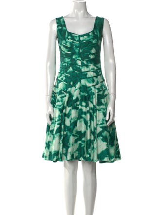 Oscar de la Renta 2011 Knee-Length Dress