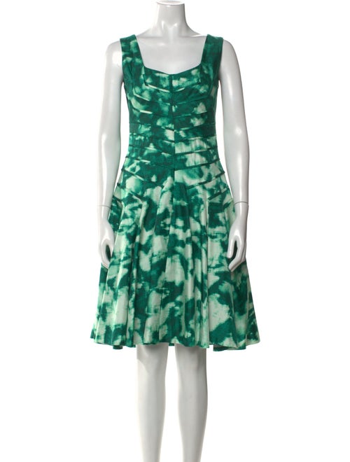 Oscar de la Renta 2011 Knee-Length Dress