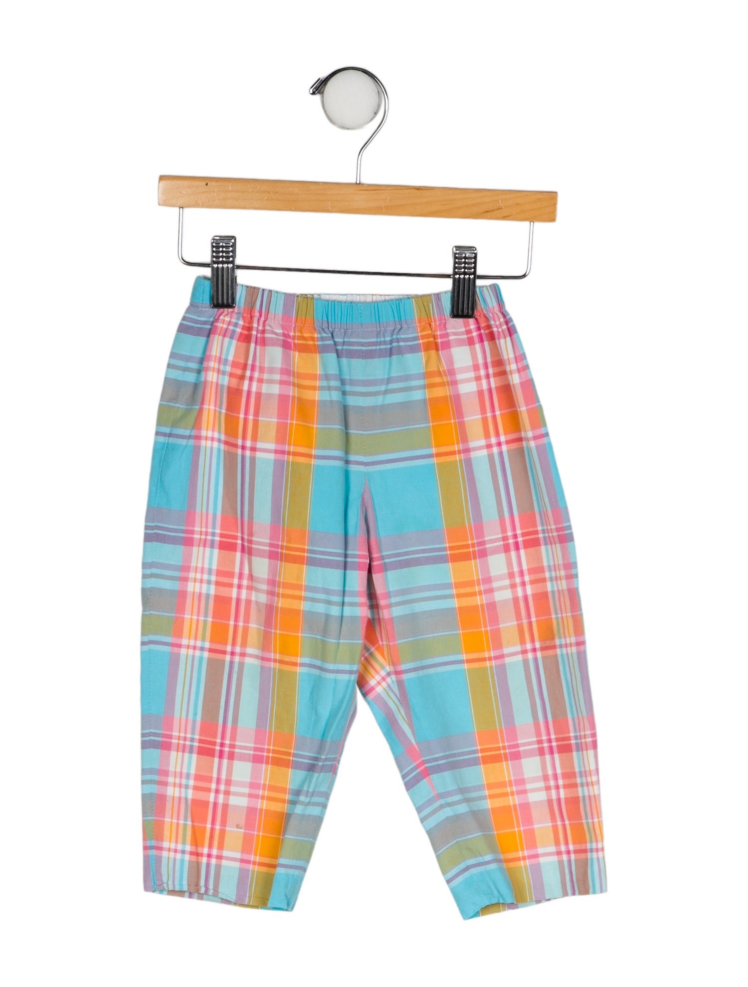 Oscar de la Renta Plaid Pants