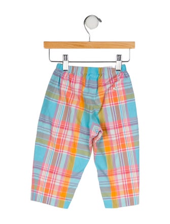 Oscar de la Renta Plaid Pants