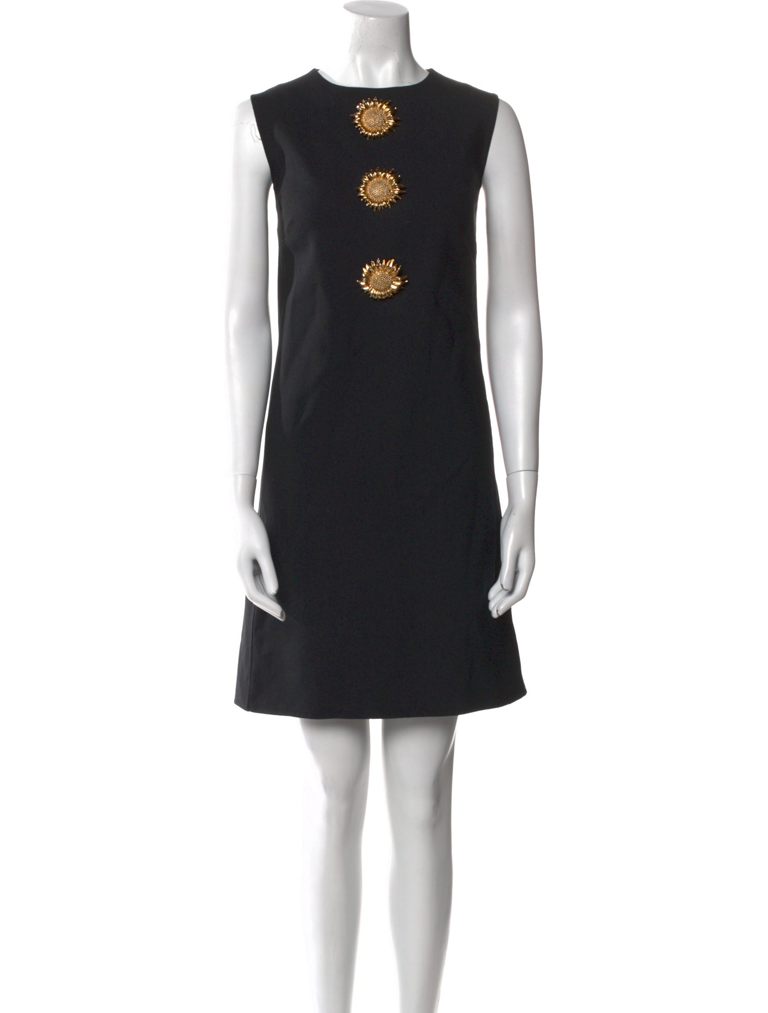 Oscar de la Renta Virgin Wool Mini Dress w/ Tags