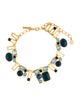 Oscar de la Renta Resin & Crystal Collar Necklace