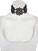 Oscar de la Renta Enamel Filigree Choker Necklace