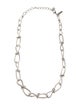 Oscar de la Renta Thick Knot Motif Chain Necklace