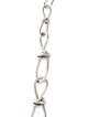 Oscar de la Renta Thick Knot Motif Chain Necklace