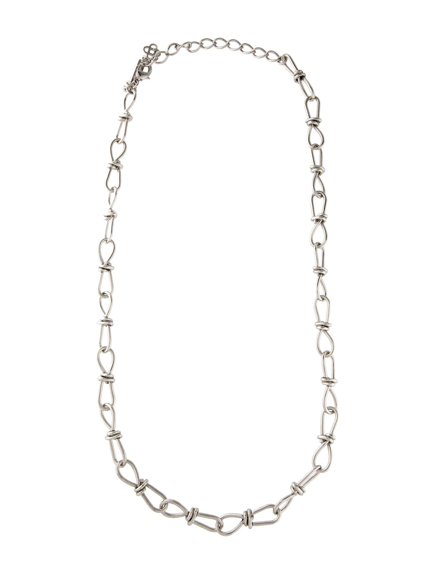 Oscar de la Renta Slim Knot Motif Necklace